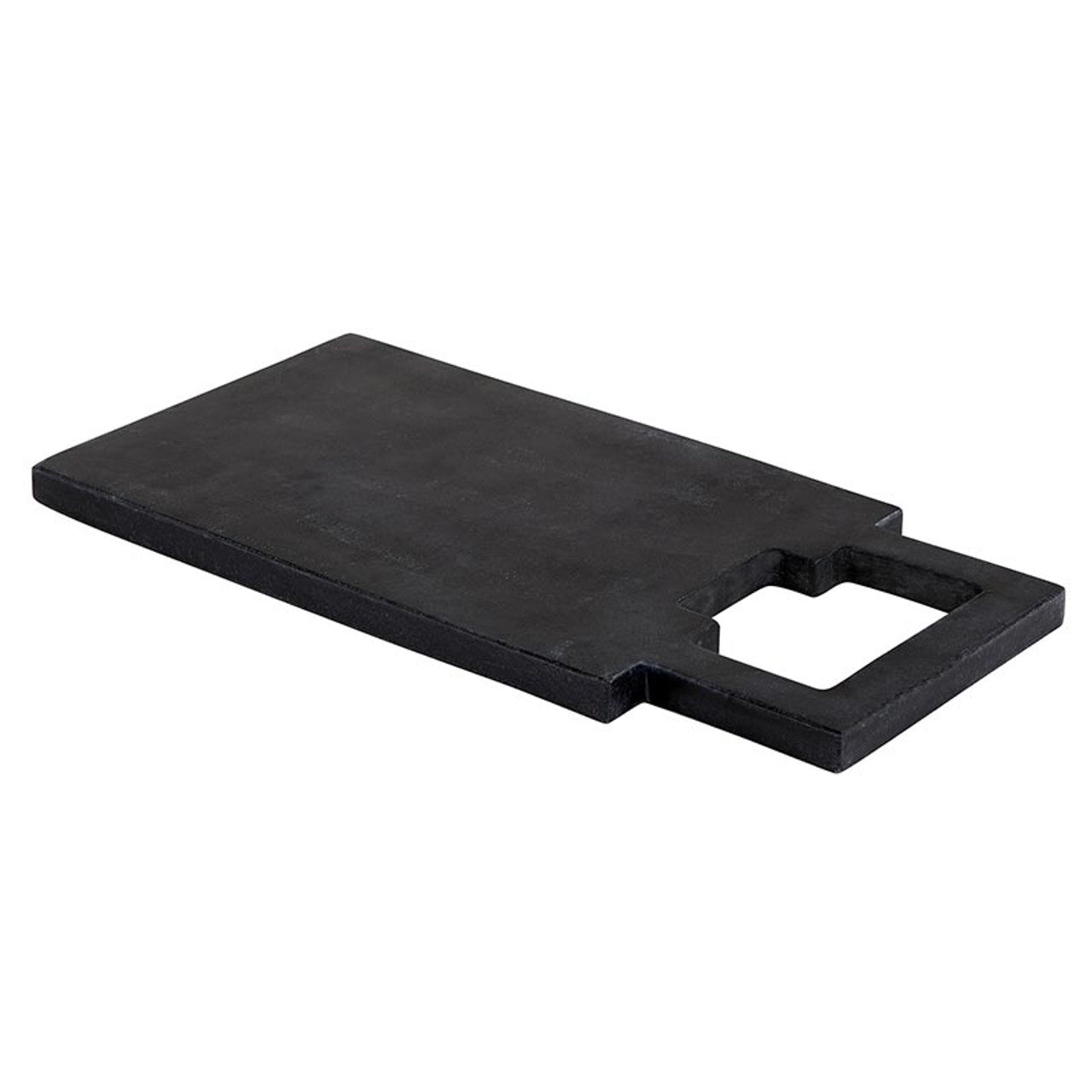 Marble Serving Tray W/ Carved Square Handle (2 colors)