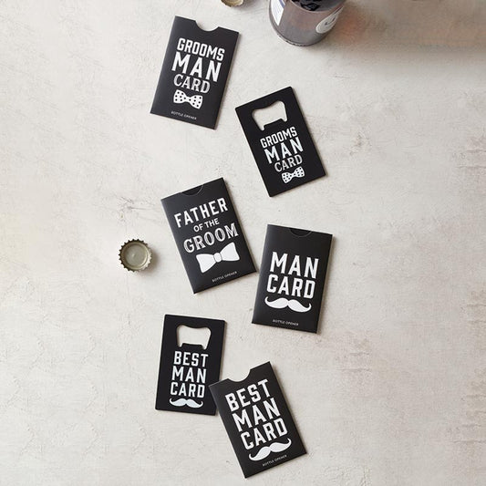Man Card Bottle Opener