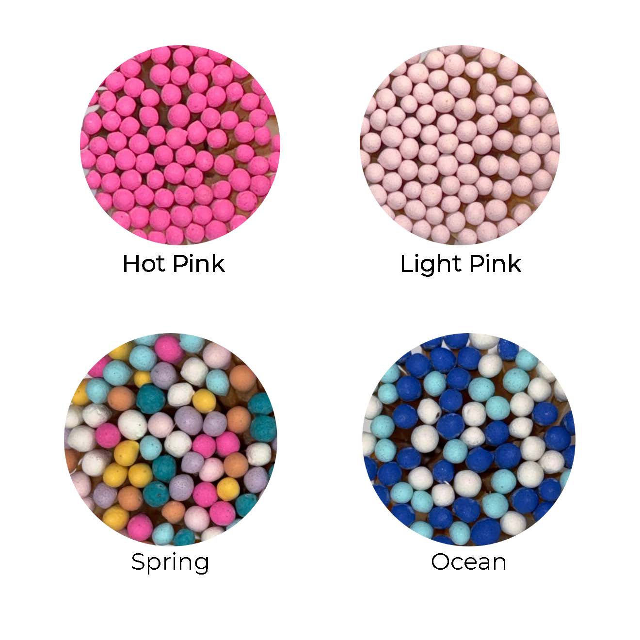 Small Pedestal Dome - 55ea matches (multiple colors)