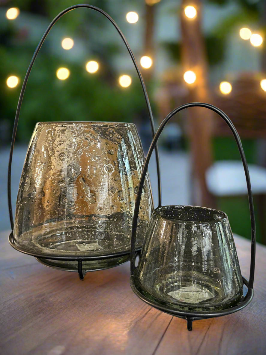 Dusty Miller Candleholder (2 sizes)