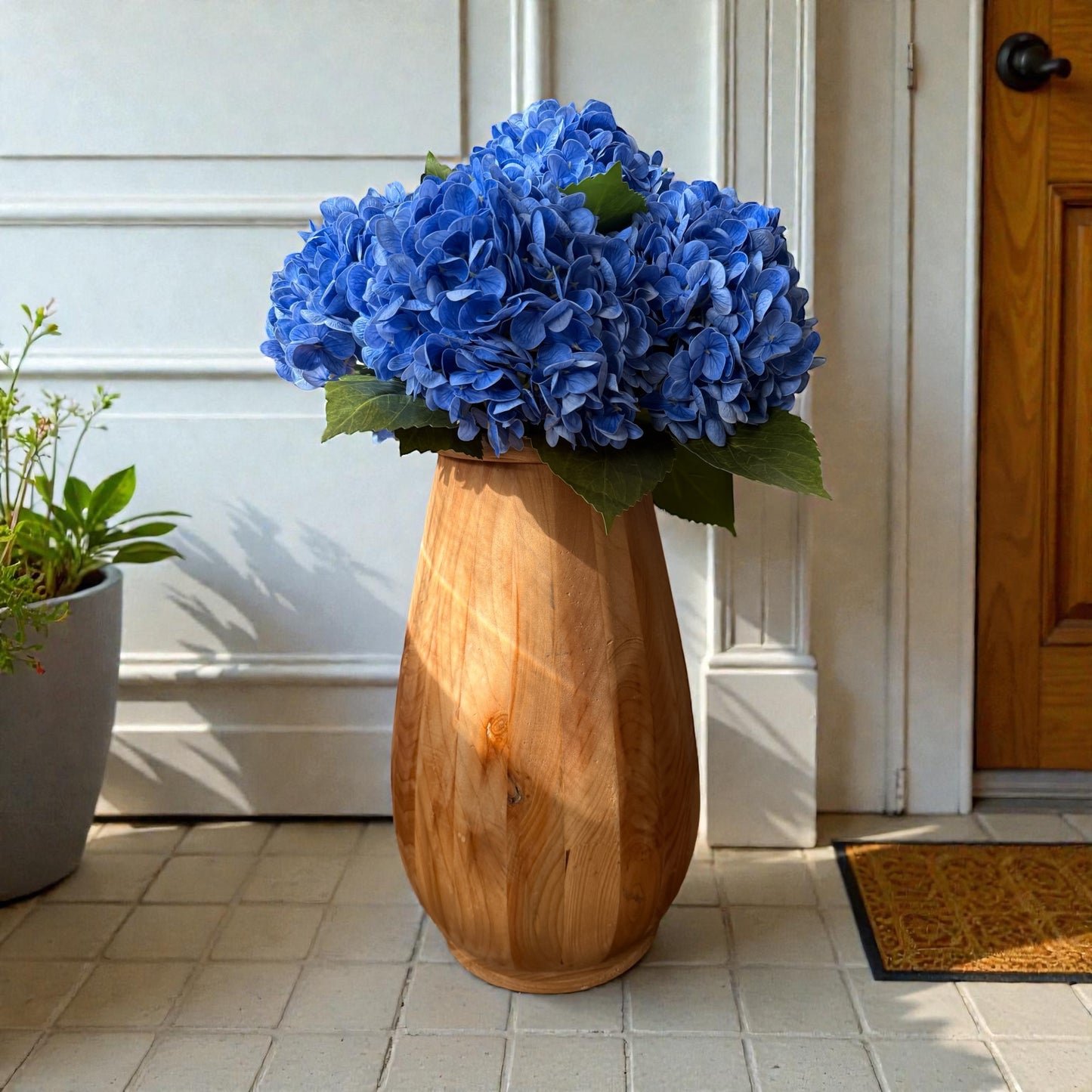 Real Touch Hydrangea Stems- 22.5in (Multiple Colors)