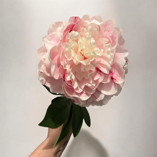 24" Peony Spray (Pink)