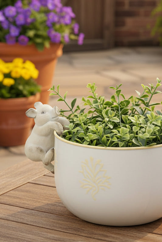 Pig Planter Rim Hanger