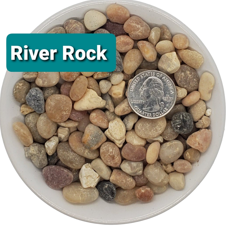 River Rock - Top Dressing- 2 cups