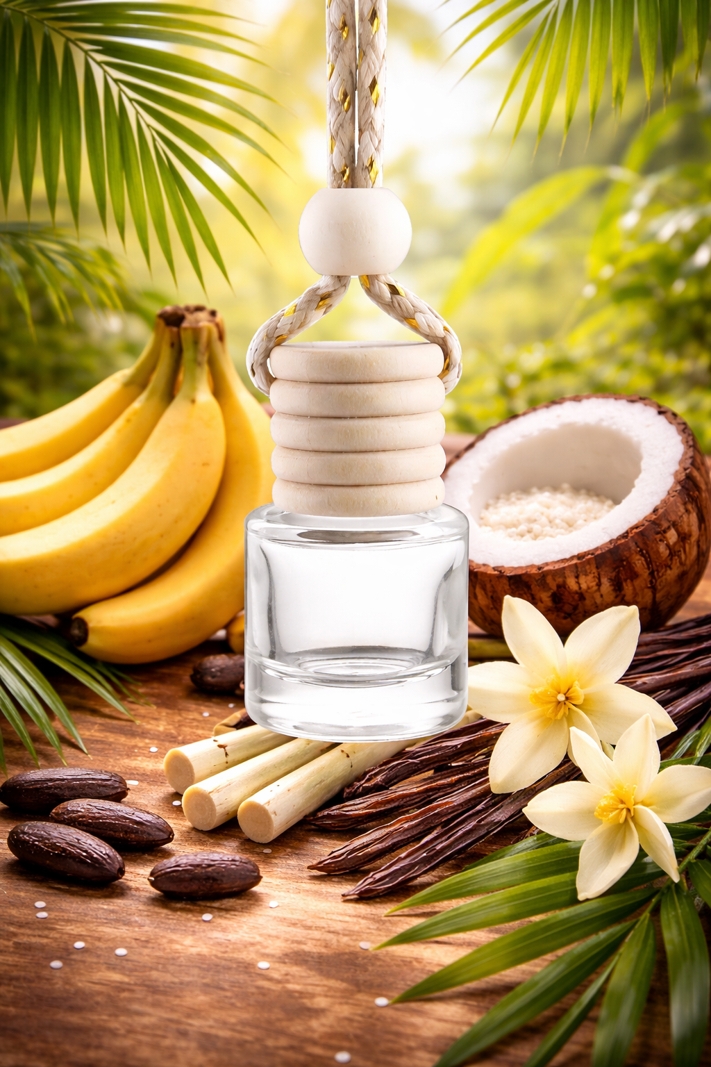 Hanging Round Diffuser Bottle (multiple scents available)