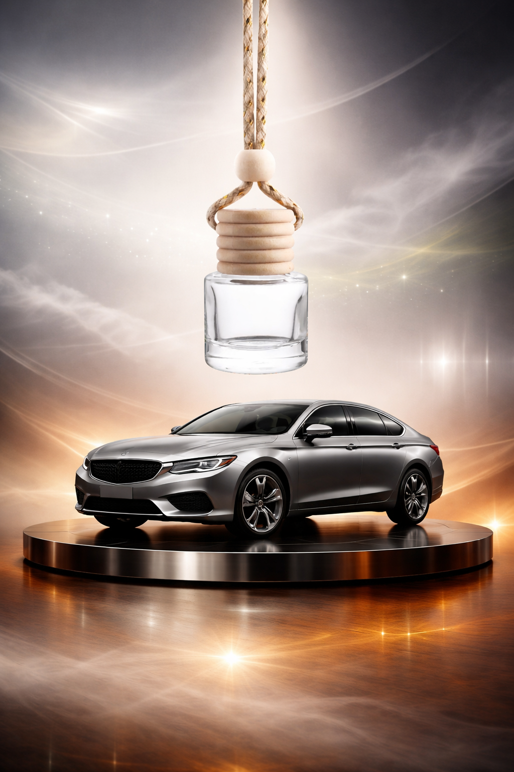 Hanging Round Diffuser Bottle (multiple scents available)