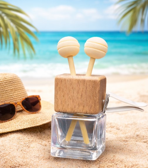 Square-Reed Vent Diffuser Bottle (Several Scents available)
