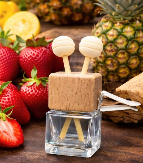 Square-Reed Vent Diffuser Bottle (Several Scents available)