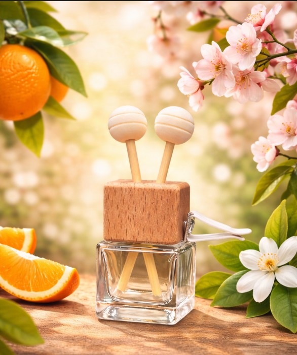 Square-Reed Vent Diffuser Bottle (Several Scents available)