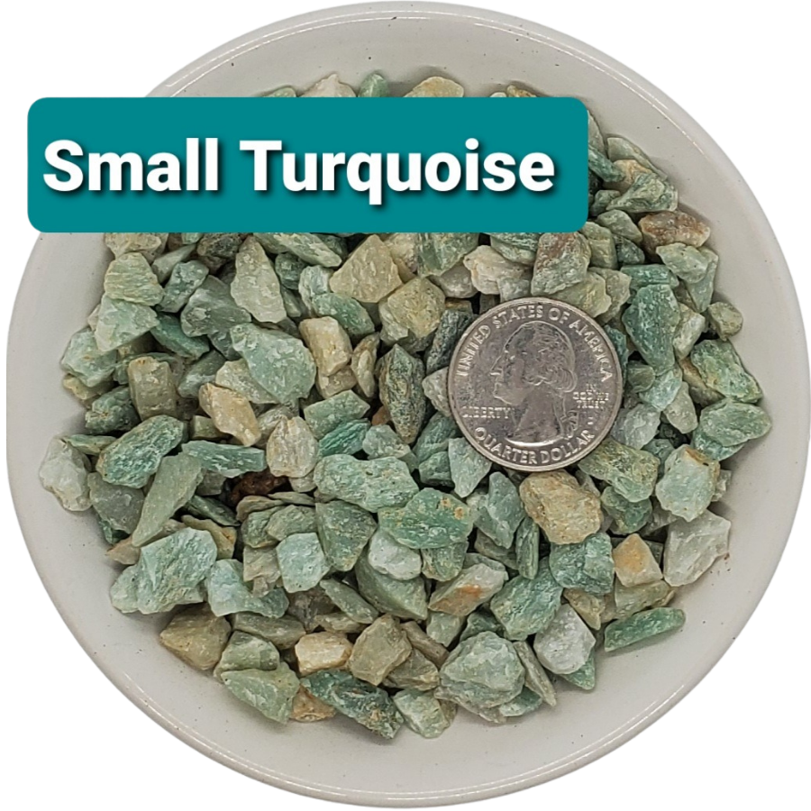 Small Turquoise- Top Dressing - 2 cups