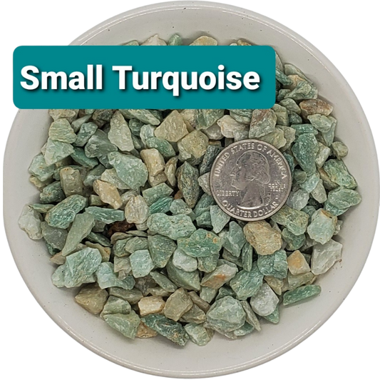 Small Turquoise- Top Dressing - 2 cups