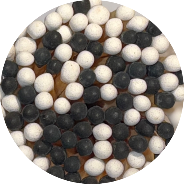 Glass Cloche w/ 100 Matches (available in 20 colors)