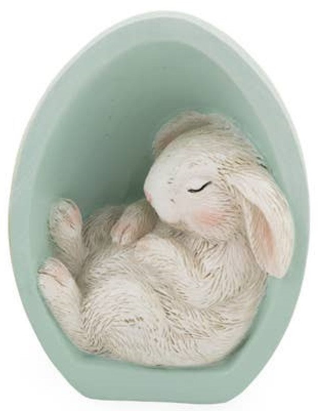 Baby Bunnies Sleeping In Easter Eggs (3 Styles)