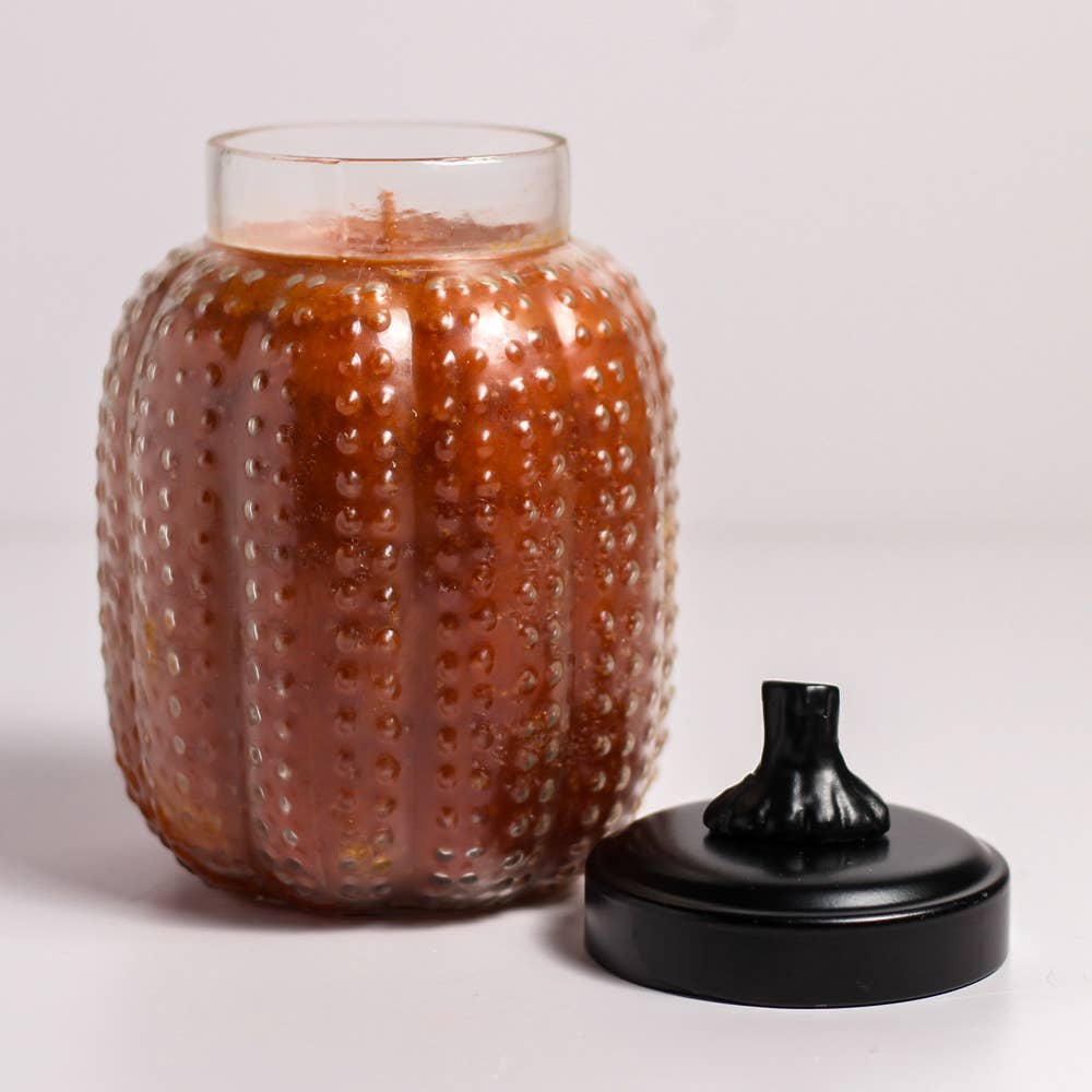 Pumpkin Pie - Pumpkin Shaped Jar -  Large Candle (26oz.)