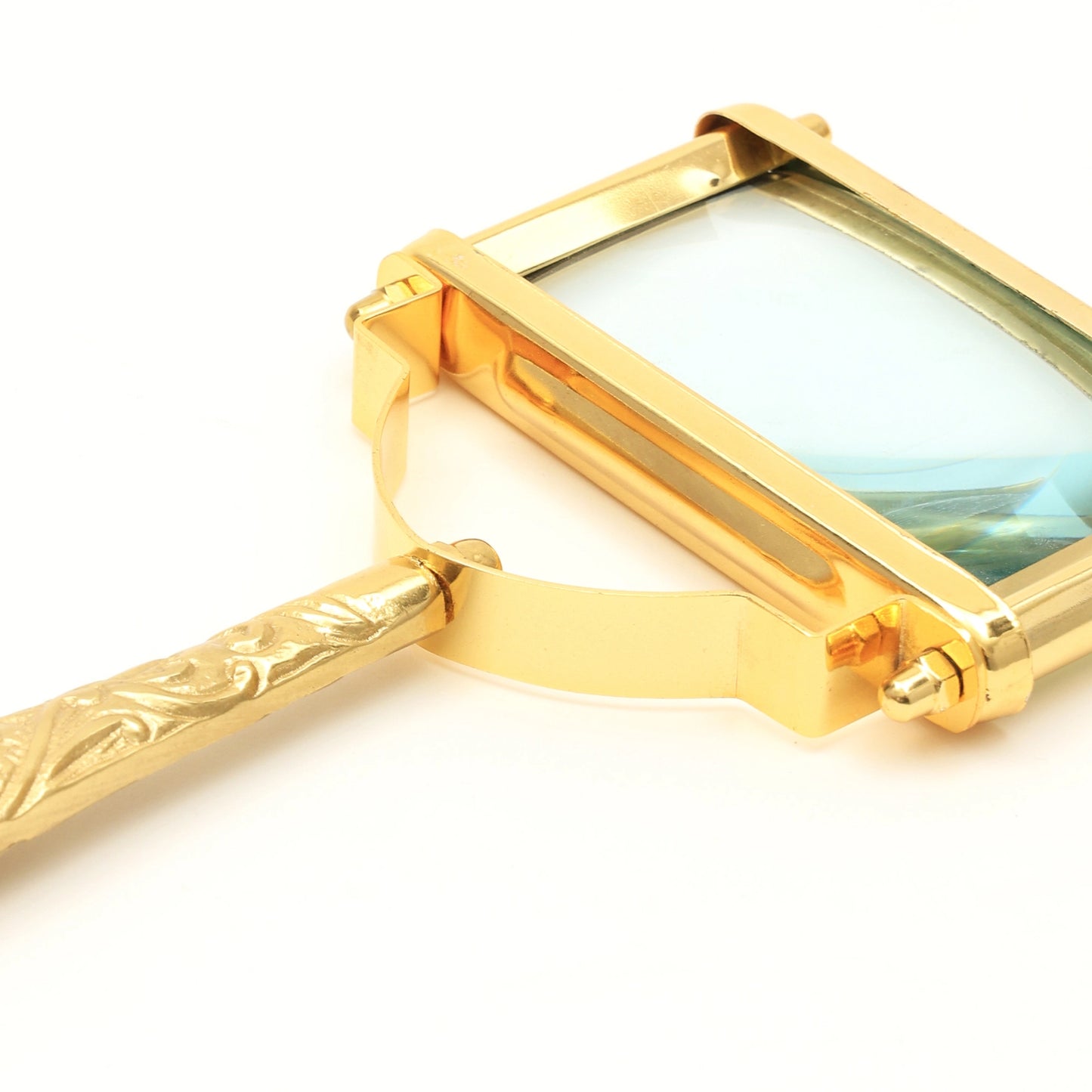 Handcrafted Magnifying Glass for Clear Detail View  (2 Types: Gold & Glass)
