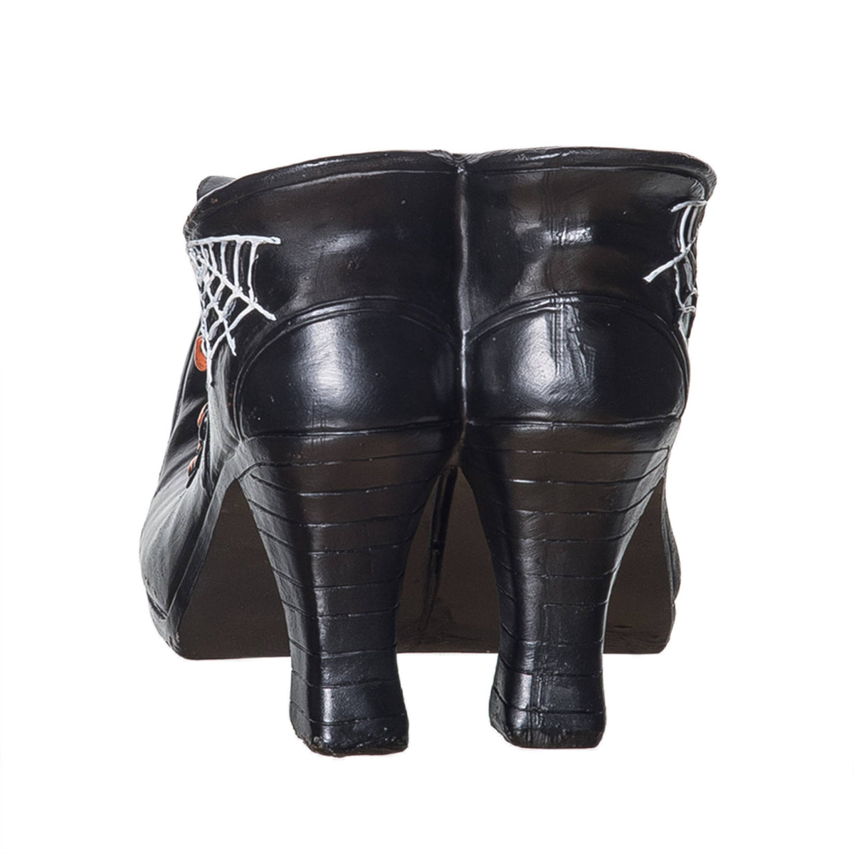 Black Halloween Witches Boots