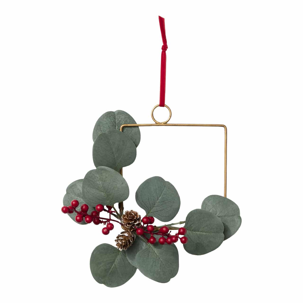 Square Eucalyptus Wreath -Small