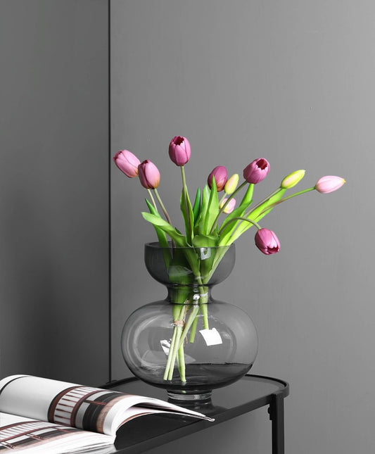 16" Tulip Real Touch Lifelike Bunch (Multiple Colors)