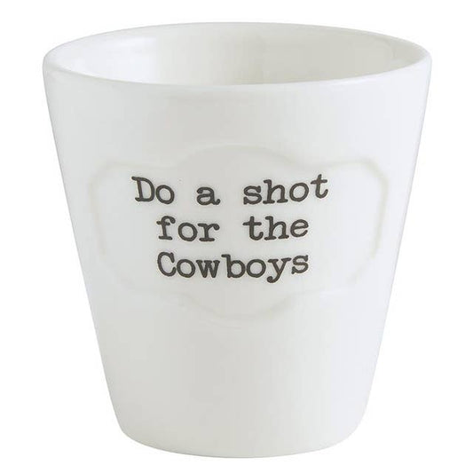 Shot Glass - Cowboys