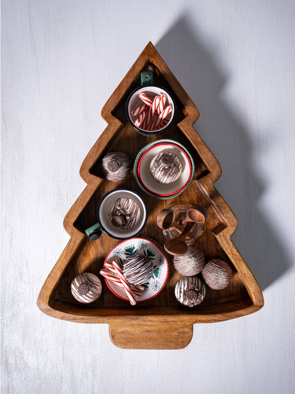 Christmas Tree Dough Bowl -Large