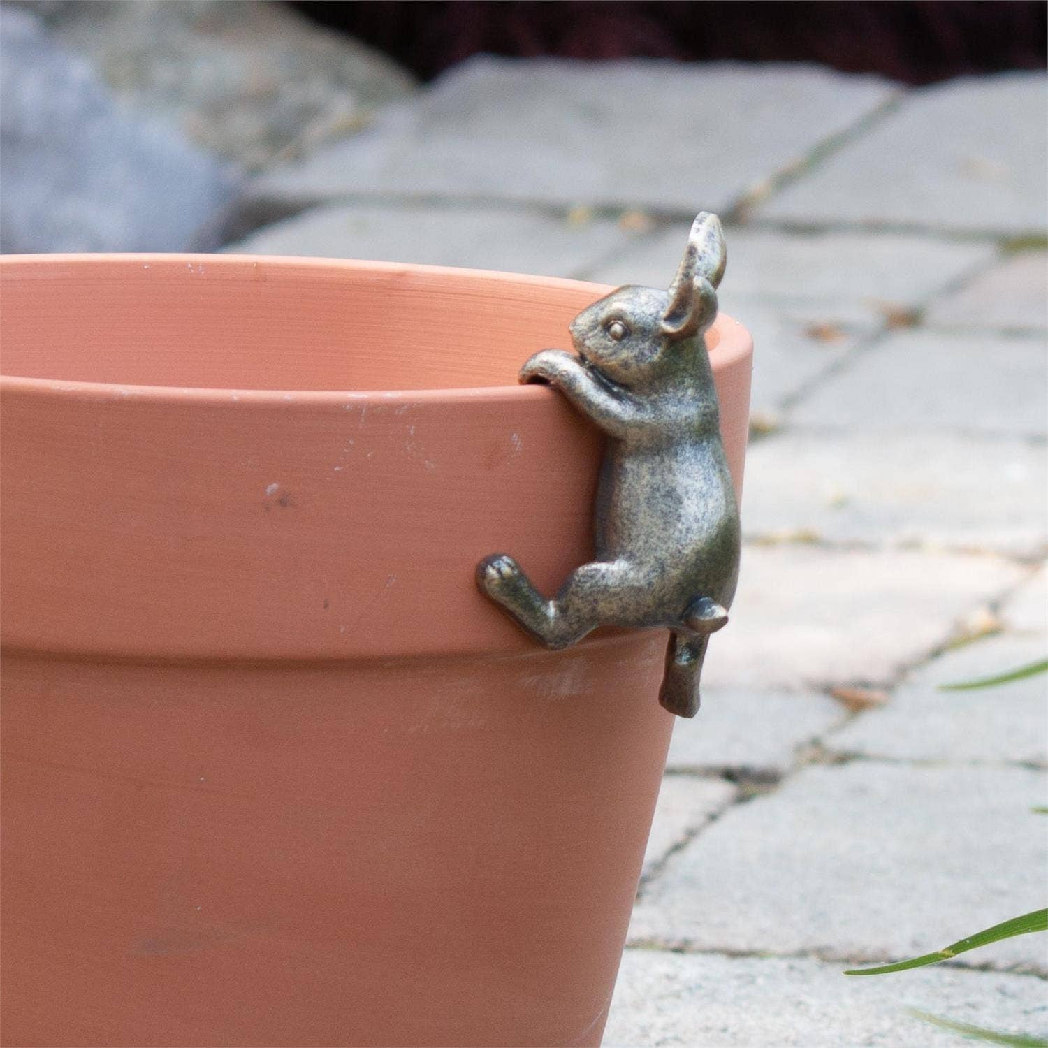 bunny plant pot hanger Mini Bunny Rabbit Pot Hanger