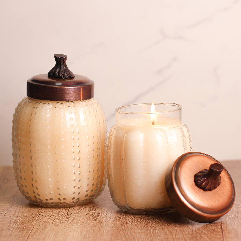 Pumpkin Chata - Pumpkin Shaped Jar - Large Candle (26oz.)