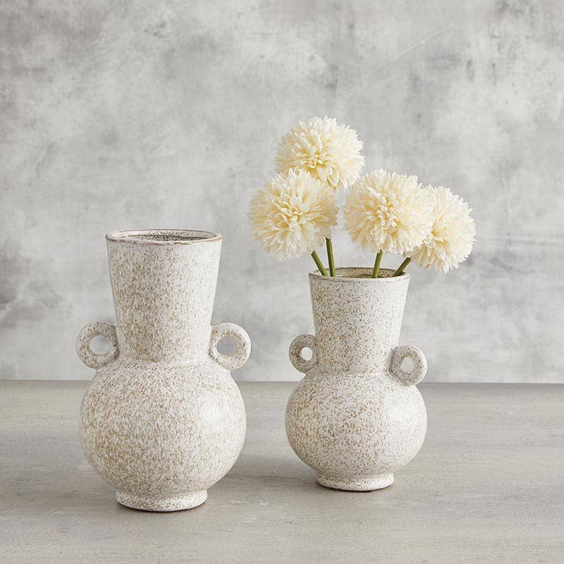 Glazed Vase 2 Handles Small