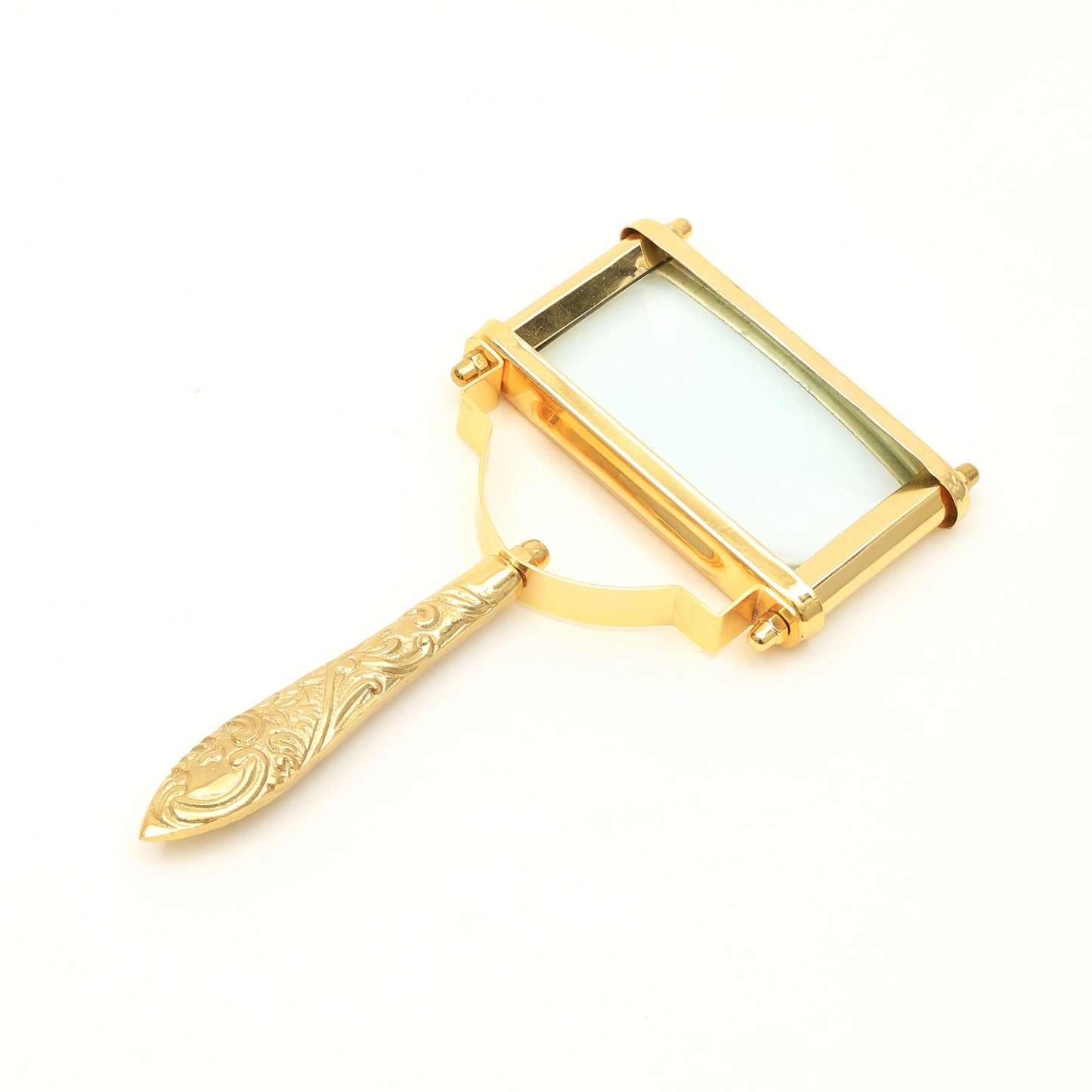 Handcrafted Magnifying Glass for Clear Detail View  (2 Types: Gold & Glass)