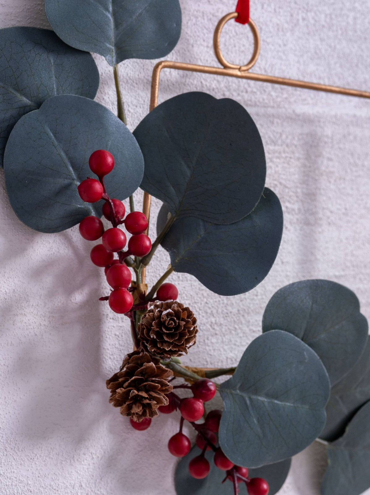 Square Eucalyptus Wreath -Small