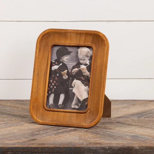 Rounded Corner Wood Frame