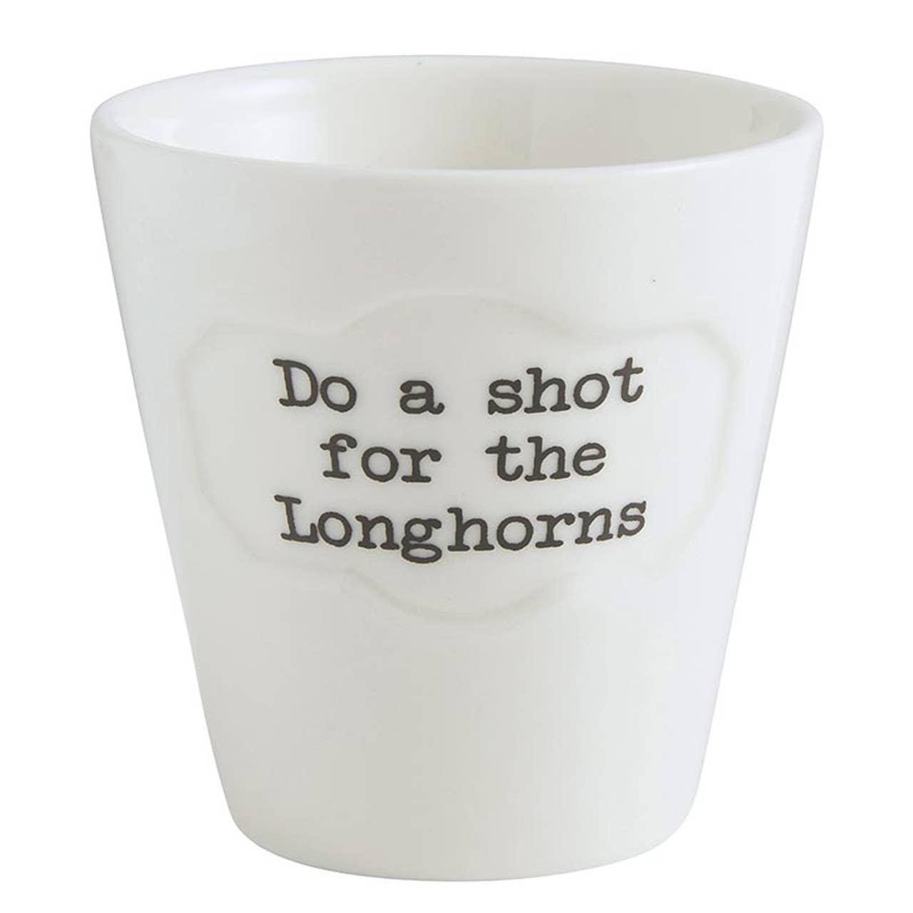 Shot Glass - Longhorns