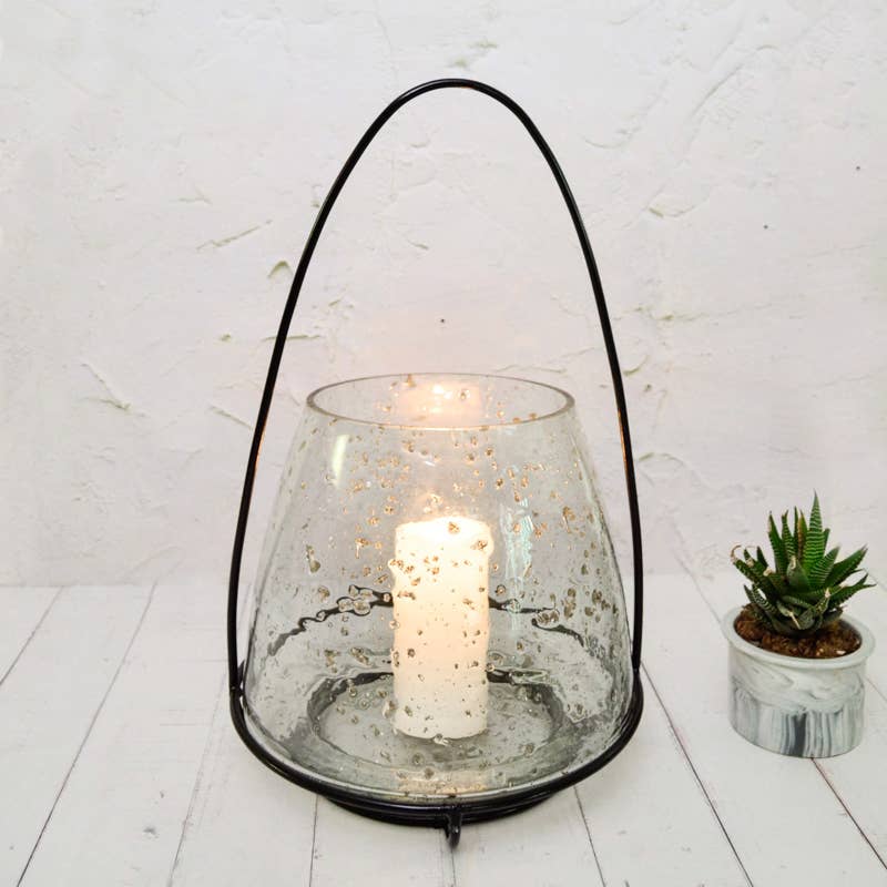 Dusty Miller Candleholder (2 sizes)