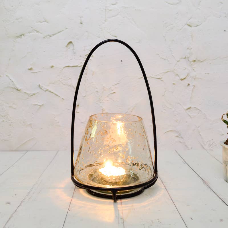 Dusty Miller Candleholder (2 sizes)
