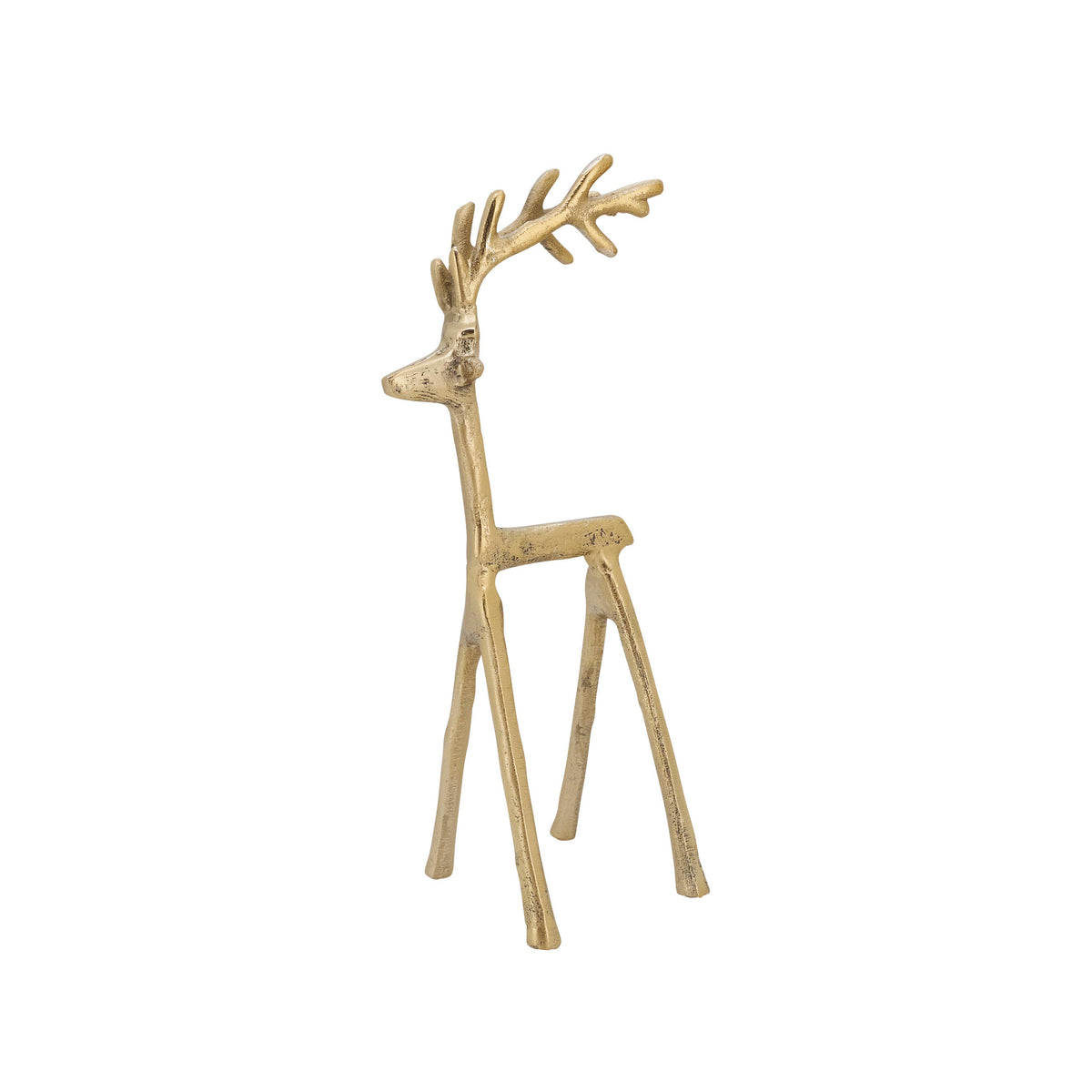 Reindeer Figurines (3 Sizes in Silver & Gold)