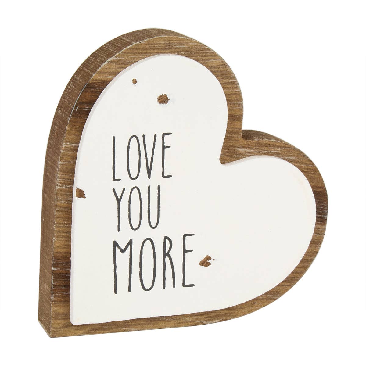 Love You More 3D Heart