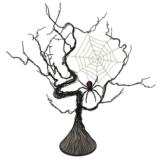 Halloween Tree with Spider