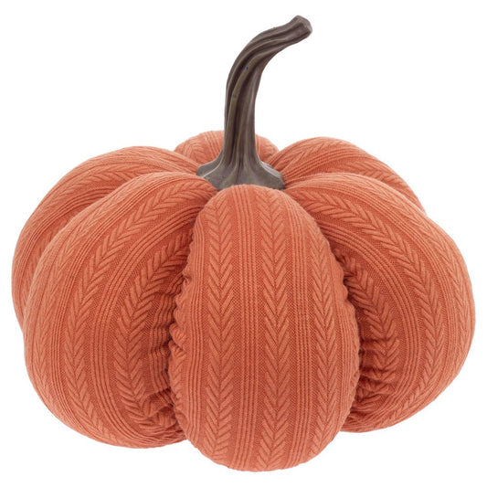 Plush Terracotta Pumpkin - 10"