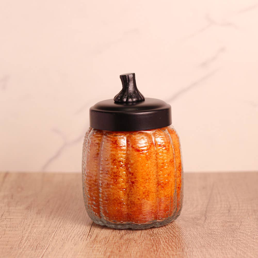 Pumpkin Pie - Pumpkin Shaped Jar - Small Candle (15oz.)