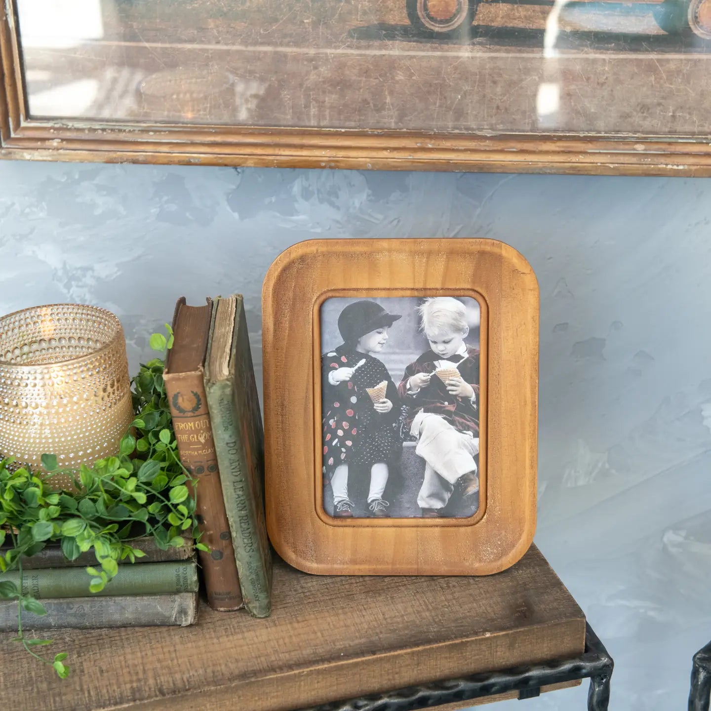 Rounded Corner Wood Frame