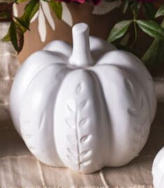 Garner Ceramic Pumpkins (3 styles)