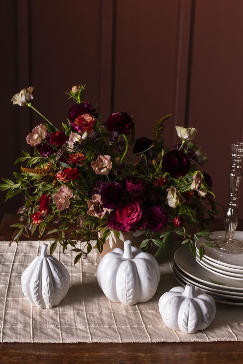 Garner Ceramic Pumpkins (3 styles)