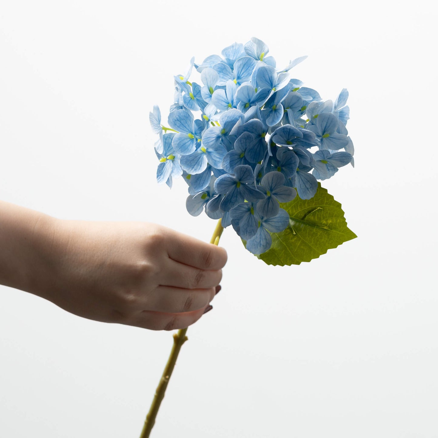 Hydrangea Stem 12"- Blue
