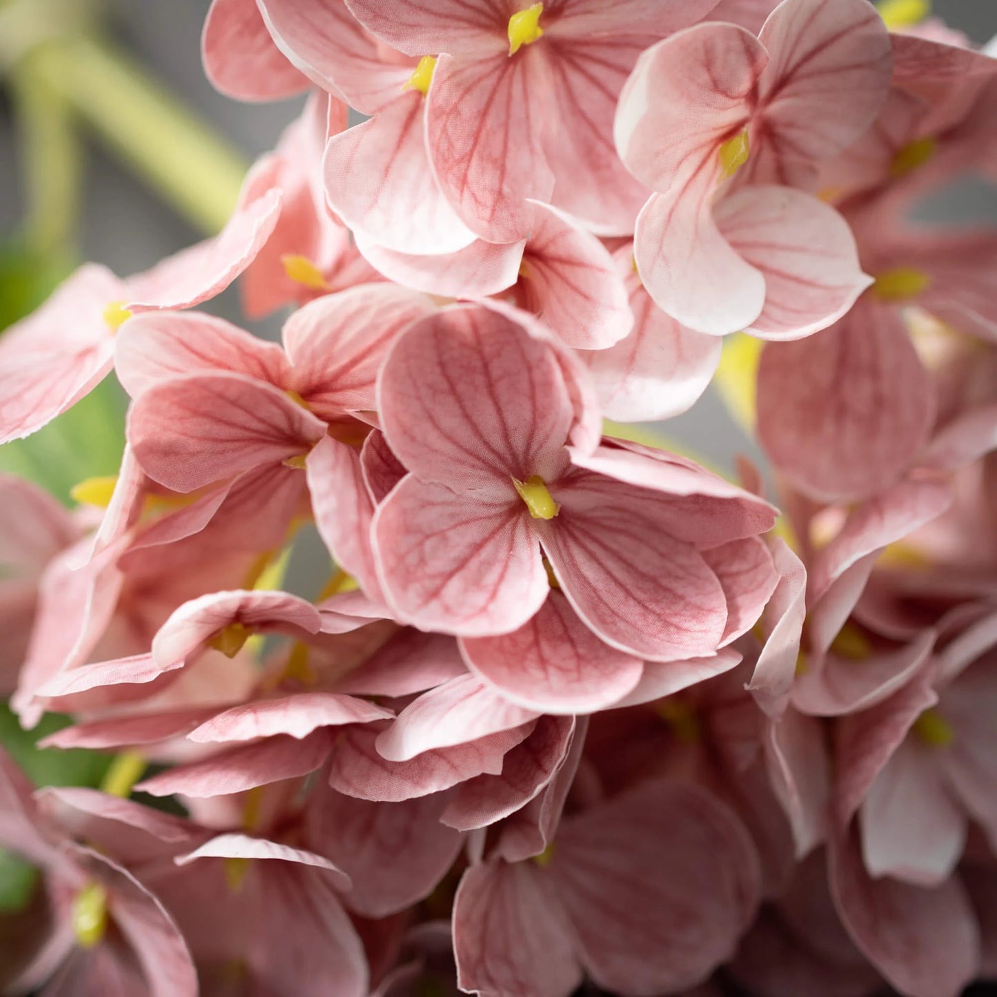 Hydrangea Stem 12"- Dark Pink
