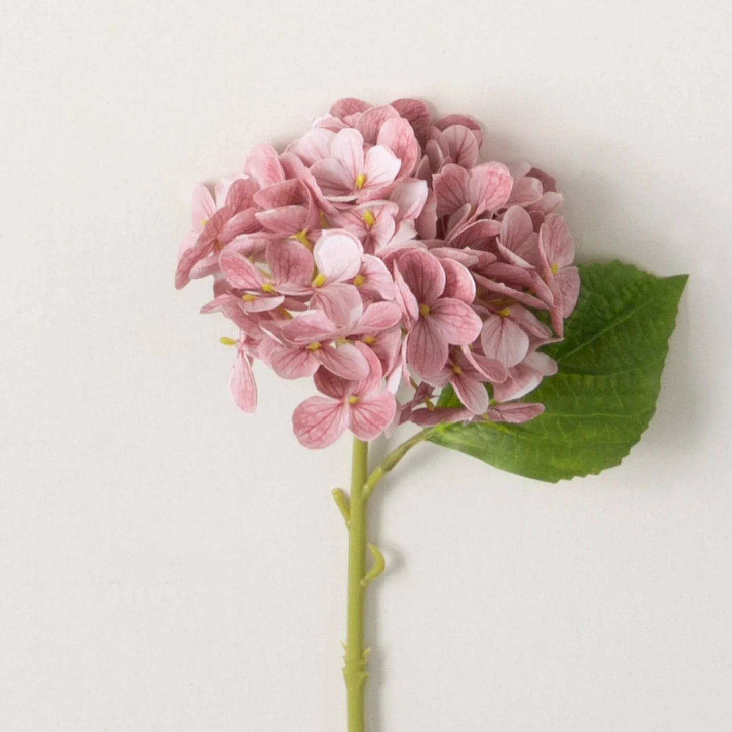 Hydrangea Stem 12"- Dark Pink