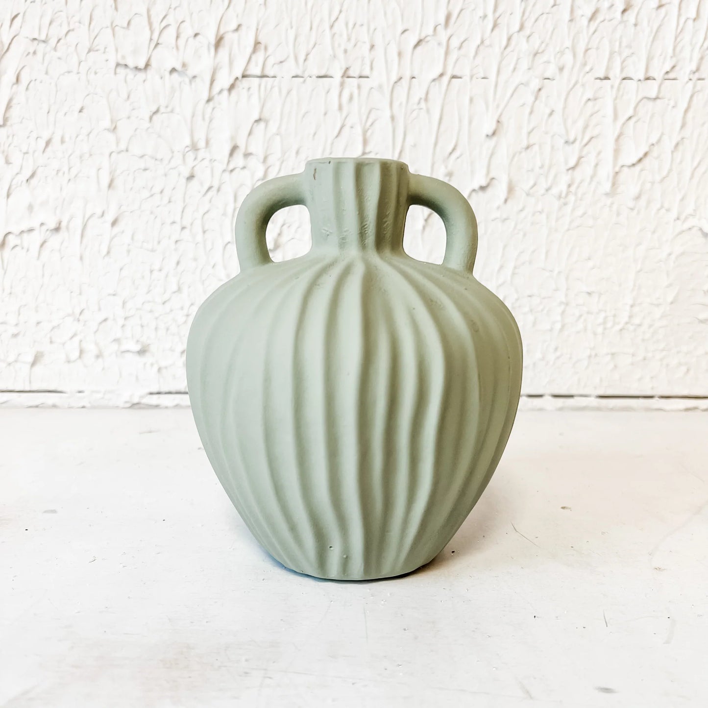 Thayer Olive Green Bud Vase