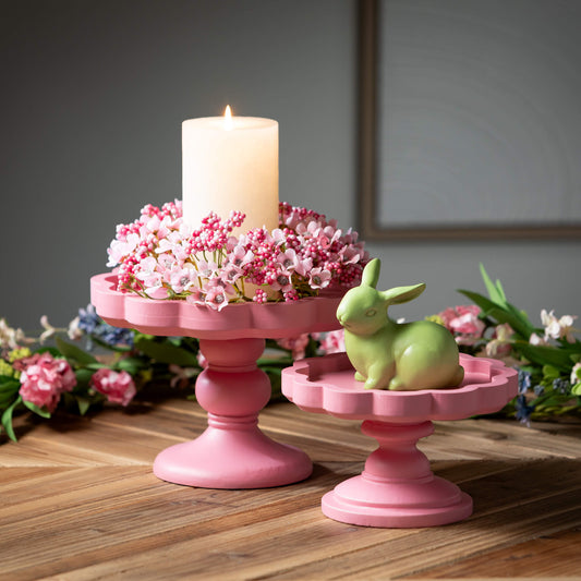 PINK WOODEN RISER (2 sizes)