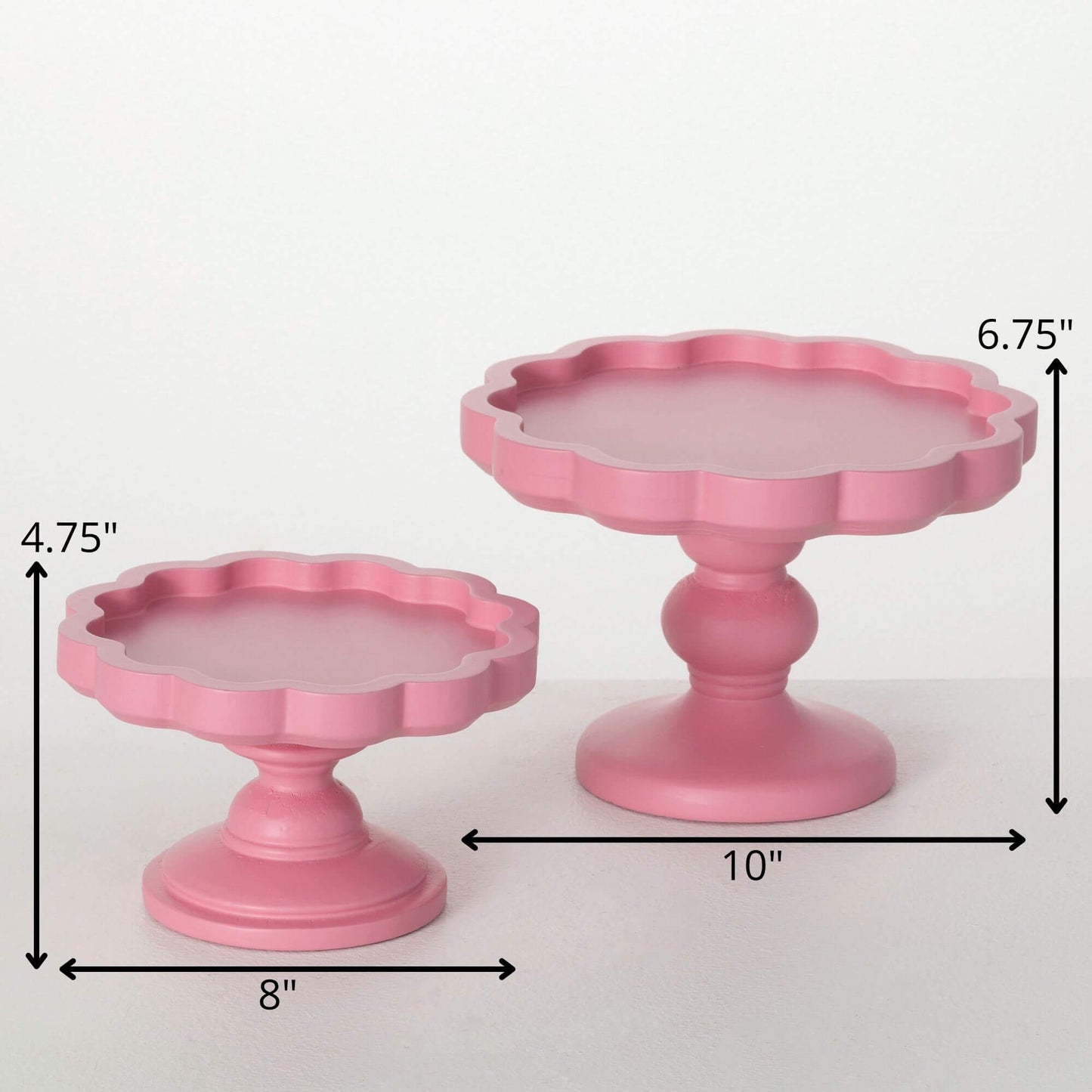 PINK WOODEN RISER (2 sizes)