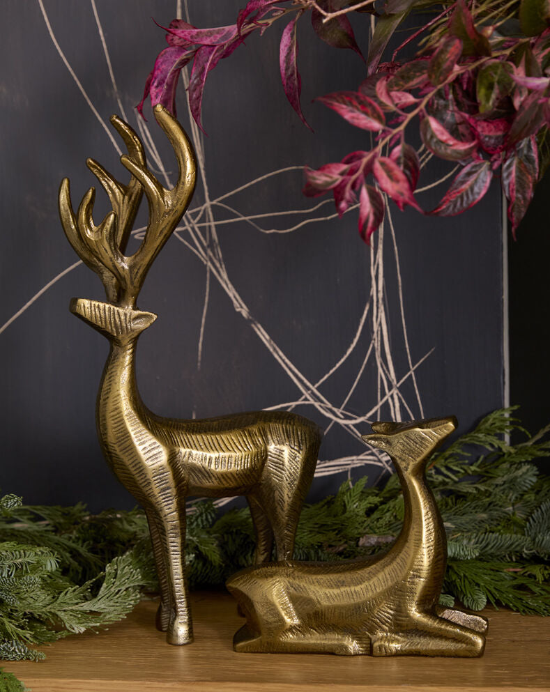Prancer Reindeer Figurine (2 Styles)