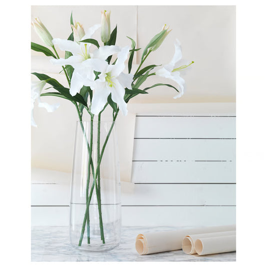 Large White Lillies - 32"