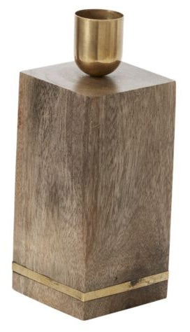 Mid-Century Pedestal taper candle holders.